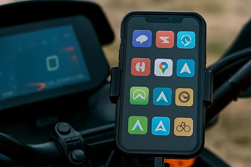 Die besten Apps für Motorradreisende
